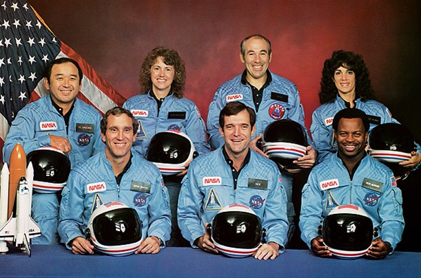 սߺųԱսߺʧºԱƬΪǵüӺǣEllison S. Onizuka, Sharon Christa McAuliffe, Gregory B. Jarvis  Judith A. ResnikǰMichael J. Smith, Francis R. Scobee  Ronald E. McNair